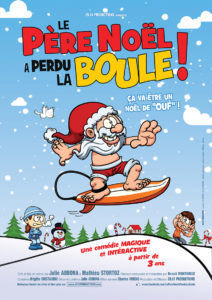 affiche le pere noel a perdu la boule BR